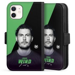 Sideflip mit Lasche schwarz