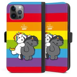 Sideflip mit Lasche schwarz