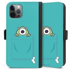 Sideflip mit Lasche schwarz