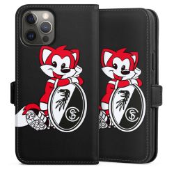 Sideflip mit Lasche schwarz