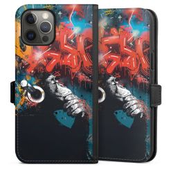 Sideflip with flap  black