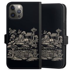 Sideflip mit Lasche schwarz