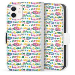 Sideflip Fodral med flap vit