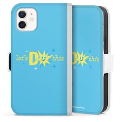 Sideflip Fodral med flap vit