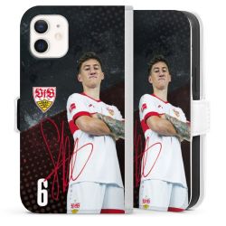 Sideflip mit Lasche weiß