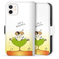 Sideflip mit Lasche weiß