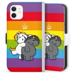 Sideflip mit Lasche weiß