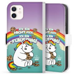 Sideflip mit Lasche weiß