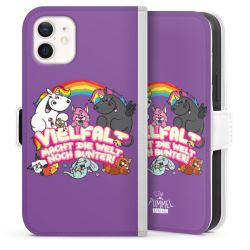 Sideflip mit Lasche weiß