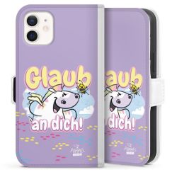 Sideflip mit Lasche weiß