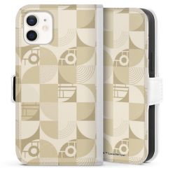 Sideflip Fodral med flap vit