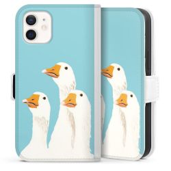 Sideflip Fodral med flap vit