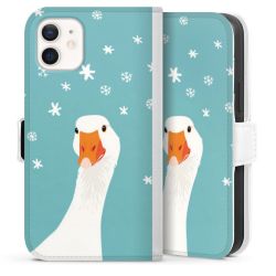 Sideflip Fodral med flap vit