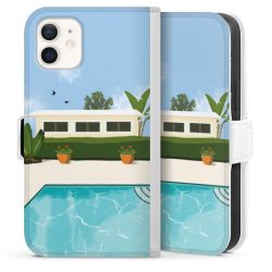 Sideflip Fodral med flap vit