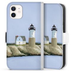 Sideflip Fodral med flap vit