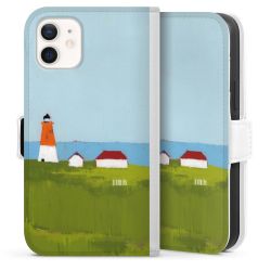 Sideflip Fodral med flap vit