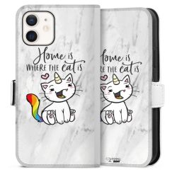 Sideflip mit Lasche weiß/seitliche Lasche