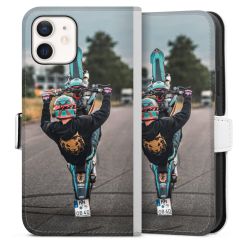 Sideflip mit Lasche weiß/seitliche Lasche