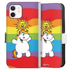 Sideflip mit Lasche weiß/seitliche Lasche