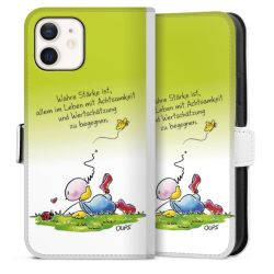 Sideflip mit Lasche weiß/seitliche Lasche