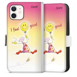 Sideflip mit Lasche weiß/seitliche Lasche