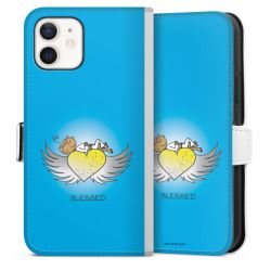 Sideflip mit Lasche weiß/seitliche Lasche