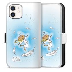 Sideflip mit Lasche weiß/seitliche Lasche