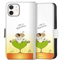 Sideflip mit Lasche weiß/seitliche Lasche