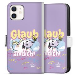 Sideflip mit Lasche weiß/seitliche Lasche