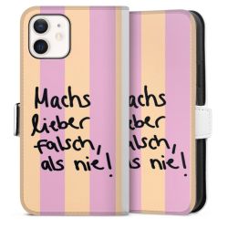 Sideflip mit Lasche weiß/seitliche Lasche