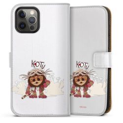 Sideflip Fodral med flap vit