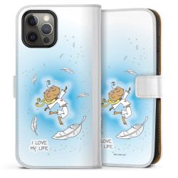 Sideflip mit Lasche weiß