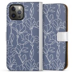 Sideflip Fodral med flap vit