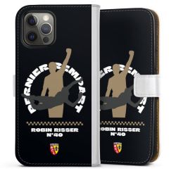 Sideflip Fodral med flap vit