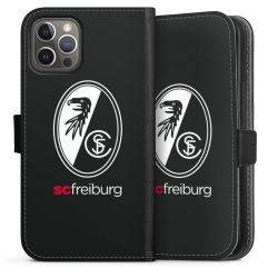 Sideflip mit langer Lasche schwarz