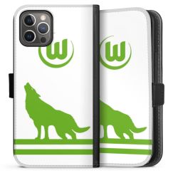 Sideflip mit langer Lasche schwarz