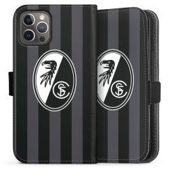 Sideflip mit langer Lasche schwarz