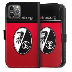 Sideflip mit langer Lasche schwarz