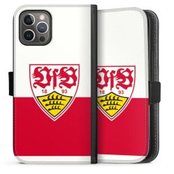 Sideflip mit langer Lasche schwarz