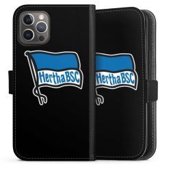 Sideflip mit langer Lasche schwarz