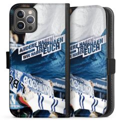 Sideflip mit langer Lasche schwarz