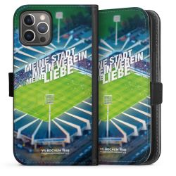 Sideflip mit langer Lasche schwarz