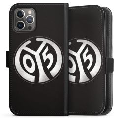 Sideflip mit langer Lasche schwarz