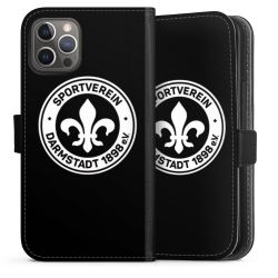 Sideflip mit langer Lasche schwarz