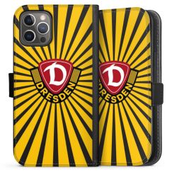 Sideflip mit langer Lasche schwarz