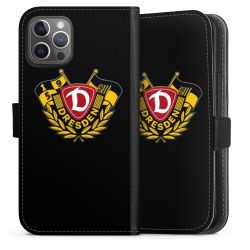 Sideflip mit langer Lasche schwarz