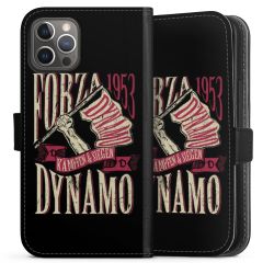 Sideflip mit langer Lasche schwarz