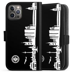 Sideflip mit langer Lasche schwarz