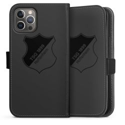 Sideflip mit langer Lasche schwarz