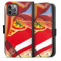 Sideflip mit langer Lasche schwarz